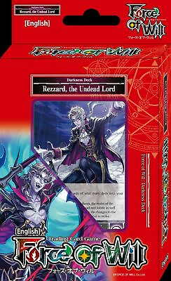 #ad Force of Will: Darkness Deck Rezzard The Undead Lord ***NEW***