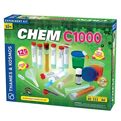#ad #ad Thames amp; Kosmos CHEM C1000 Chemistry Set Science Kit with 125 Experiments 80
