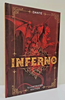 Dante Alighieri INFERNO of the Divine Comedy Illustrated Deluxe Hardcover NEW