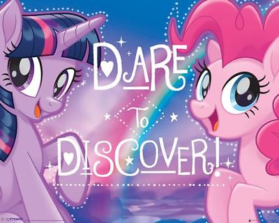 #ad My Little Pony Movie Dare to Discover Cool Wall Decor Art Print Poster 20x16