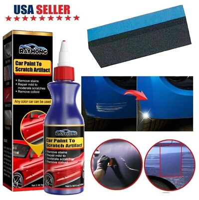 #ad 100% NEW Car Scratch Remover for Deep Scratches Paint Restorer Auto Repair Wax