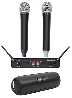#ad Samson Concert 288 Handheld 2 Ch Wireless Microphone System 2 MicsFree Speaker
