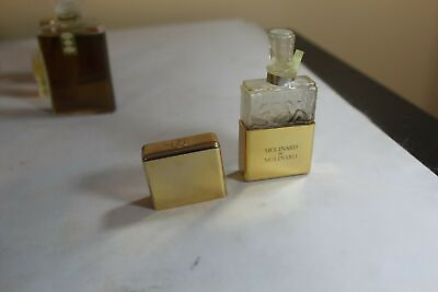 Molinard de Molinard 1 4 oz. Creation Lalique Bottle Parfum Extrait Gold case
