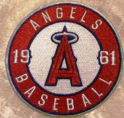#ad LA Anahiem Angels Baseball 3.5quot; Iron Sew On Embroidered Patch FREE Ship