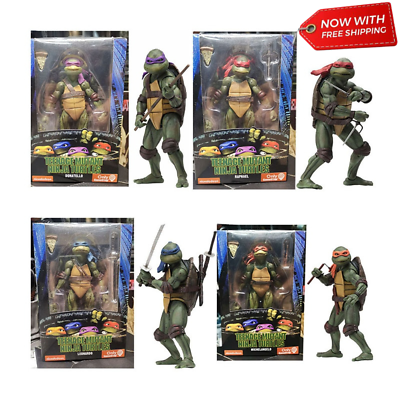7#x27;#x27; Teenage Mutant Ninja Turtles Action Figure Statue Model Toy Gift Decor