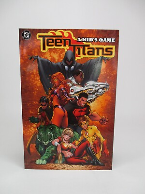 #ad DC COMICS TEEN TITANS A KID#x27;S GAME TRADE PAPERBACK BRAND NEW VOLUME 1