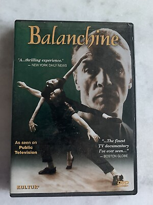 #ad Balanchine DVD 2004 Ballet Dance In America PBS George Balanchine