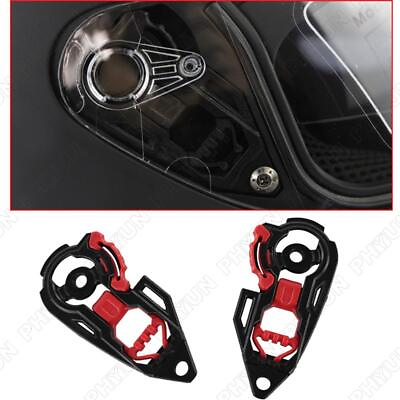 #ad Motorcycle Helmet Visor Shield Gear Base Plate Set For AGV K1 K3SV K5 Left Right