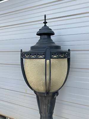 Vintage Black Serenade Luminaire Street Light Pole Lamp LED NYC Can Ship.