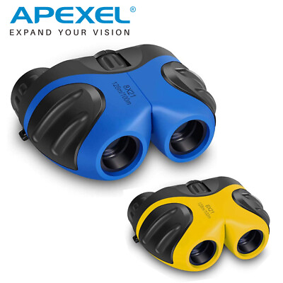 #ad APEXEL 8X21 Gifts For Kids Children#x27;s Toys Compact Binoculars For Bird Watching