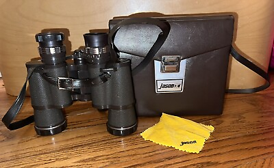 JASON MODEL NO. 143 7x35 VINTAGE BINOCULARS W CARRYING CASE AND CLEANING TOWEL