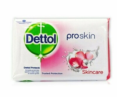 #ad Dettol Pro skin Trusted Protection with Moisturizing Soap Bar 110 g * 4