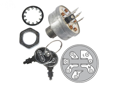IGNITION SWITCH replaces FERRIS 5020927