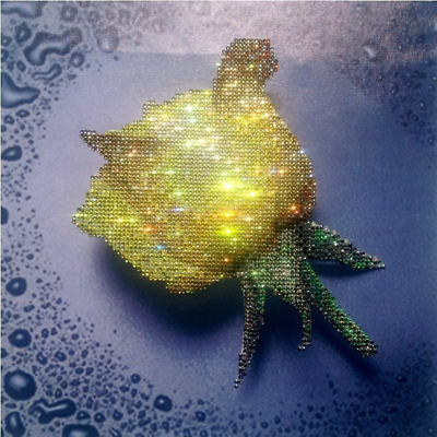 #ad Cross Stitch Kit DIY Diamond Embroidery Beautiful Rose 5D Diamond Decor Painting
