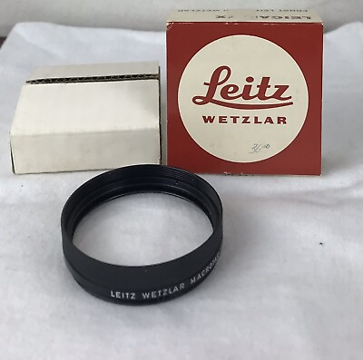 #ad Leica Leitz Wetzlar Germany Series VII b Lens