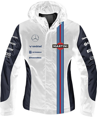 Mercedes Benz Williams Martini Racing Team 2 in 1 Jacket Male amp; Female Options