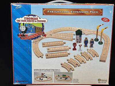 Thomas The Train Wooden “Freightyard Expansion Pack” 1998 NIB Very Rare