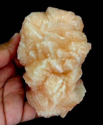 #ad 470g Stunning Natural Stilbite Mineral Specimen India