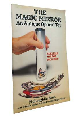 #ad McLoughlin Bros. THE MAGIC MIRROR An Antique Optical Toy 1st Edition 1st Printi