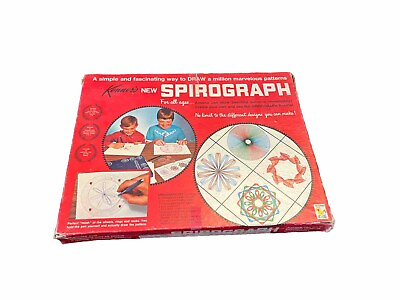 #ad Vintage 1967 Kenner’s New Spirograph Complete Game No.401 See Pictures And Desc