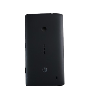 Nokia Lumia 520 RM 915 Rear Back Cover Housing With Buttons Black ATT