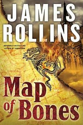 #ad #ad Map of Bones Sigma Force Hardcover By Rollins James GOOD