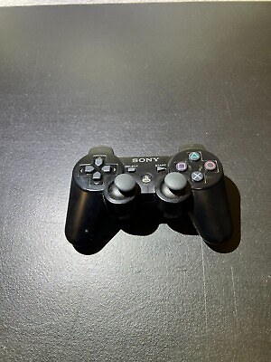 #ad Sony PlayStation DualShock 3 Wireless Controller Black CECHZC2U Analog drift