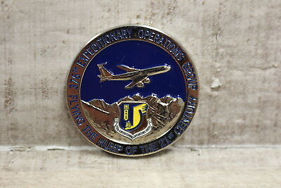 #ad USAF 376th Expeditionary Operations Group Lobo 3 Challenge Coin Used