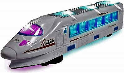 Bump amp; Go Electric Flash Light Train Toy with Music