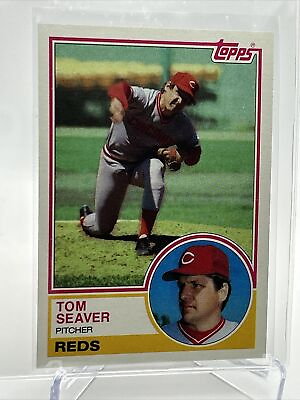 1983 Topps Tom Seaver Baseball Card #580 NM Mint FREE SHIPPING