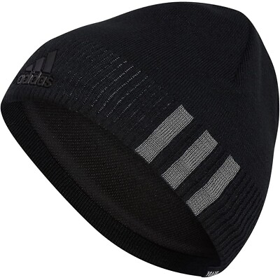 Adidas Creator II Beanie Men Winter Knit Hat Cap Toque Black Gray #724