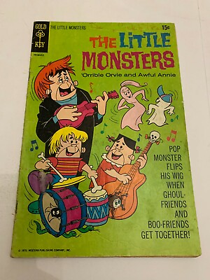 1970 Little Monsters Number 12 Gold Key Comics Comic Book