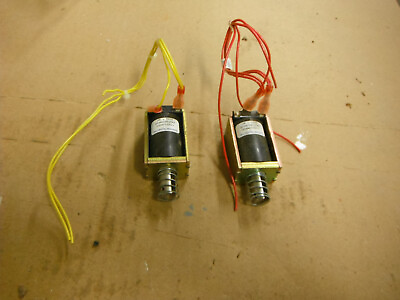 #ad Lot of 2 Electric Solenoids 1176