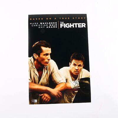 Mark Wahlberg Signed Movie Poster The Fighter