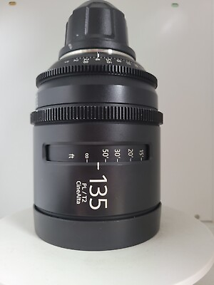 #ad Sony CineAlta MKII 135mm T2 Lens Arri PL Mount Prime Cine Lens pk6