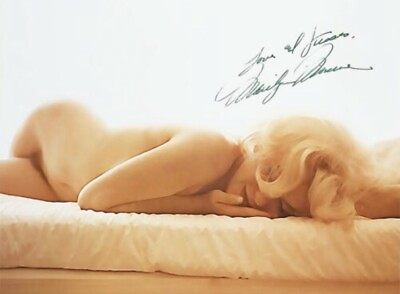 MARILYN MONROE AUTOGRAPH SIGNED 8.5 X 11 PHOTO REPRINT MOVIE STAR