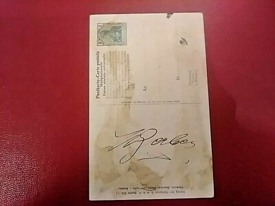 #ad Frederick I 1826 1907 Grand Duke of Baden German Signed Post Card Autograph auto