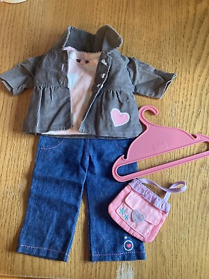 #ad 18 inch Doll Clothing Set Three Complete Outfits Included