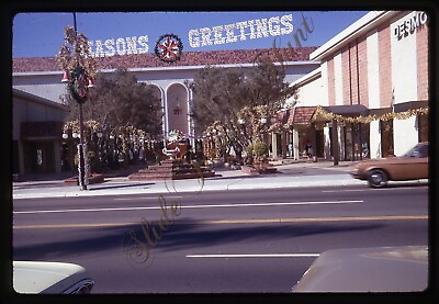 #ad Glendale Fashion Center California 1960s 35mm Slide Kodachrome Desmonds