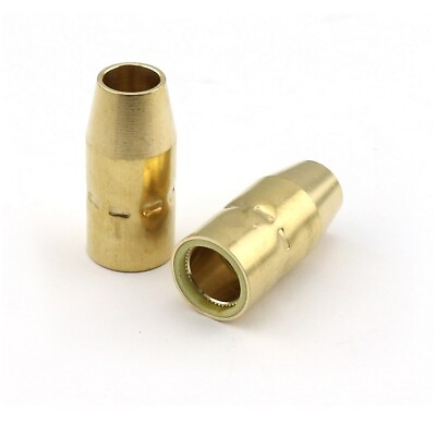 #ad WeldingCity® Gas Nozzle 169715 Brass for Miller MIG Welding Gun M 100 M 150