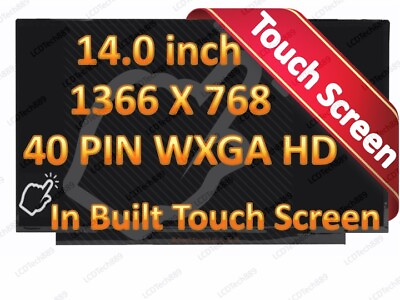 #ad HP 14 FQ0037NR 14 FQ0040NR 14 FQ0057NR LCD LED Screen 14quot; WXGA HD Touch Panel