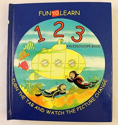 Fun To Learn 123 Kaleidoscope Book Childrens Picture Book Learning To Count