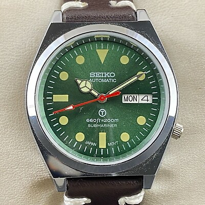 #ad #ad Vintage Seiko Automatic 17 Jewels Cal.6309 Day Date Men#x27;s Wrist Watch FK068