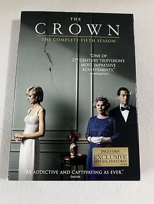 #ad #ad New The Crown Season 5 DVD Imelda Staunton Jonathan Pryce Lesley Manville