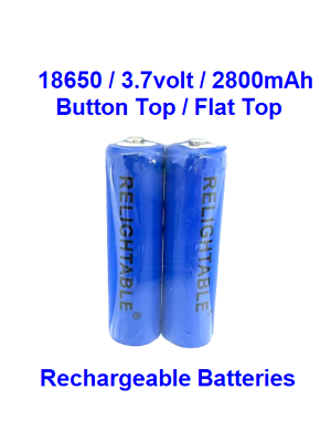 #ad #ad 3.7 Volt 2800mAh Rechargeable High Capacity Li ion Batteries 3.7V