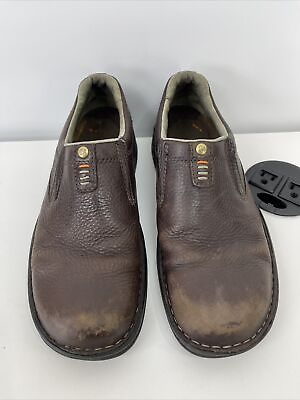 #ad Merrell World Legend Stollen Passport Brown Leather Loafer Shoes J45051 Mens 10