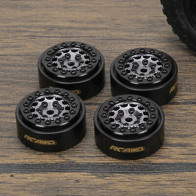 RCAWD Brass Beadlock Wheels Rims Counterweight for 1 24 Axial SCX24