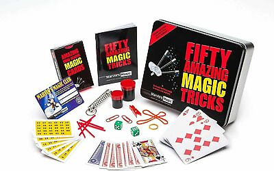 Marvin#x27;s Magic Fifty Amazing Magic Tricks Magic Set for Kids Magic Kit