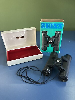 Zeiss 10x25B Compact Binoculars NIB Made in W. Germany from 1970#x27;s