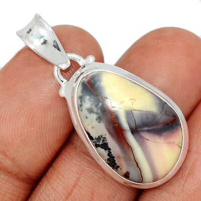 #ad Natural Sonora Dendritic 925 Sterling Silver Pendant Jewelry CP30047